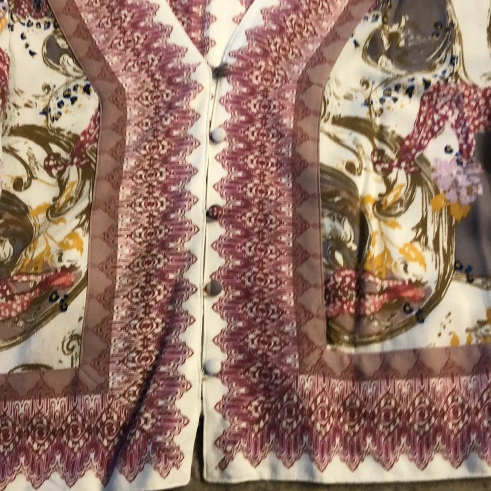 FREE PEOPLE Catch Me If You Can Blouse Top / Small